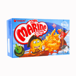 Baked Marine Boy Sea Creatures Shaped Snack ,Seaweed Flavor Crackers,40g