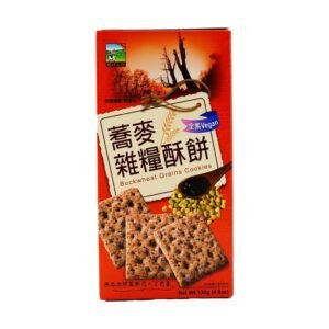 Buckwheat Vegetarian Cereal Crispy Biscuits, 130g
