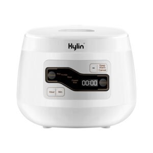 Kylin Electric No Coating Ceramic 4 Cups Rice Cooker 2L White AU-K1020