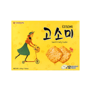 Gosomi Sweet & Salty Sesame Crackers Biscuits,Korean Dessert, 216g