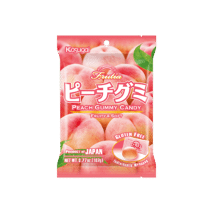 Peach Jelly Gummy Candy 107g