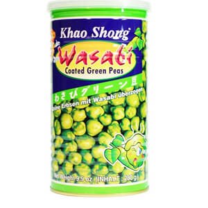 Khao Shong Wasabi Coated Green Peas 280g